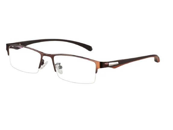 Myopia Photochromic Sunglasses Half Frame Reading Prescription Glasses Self Dim 3