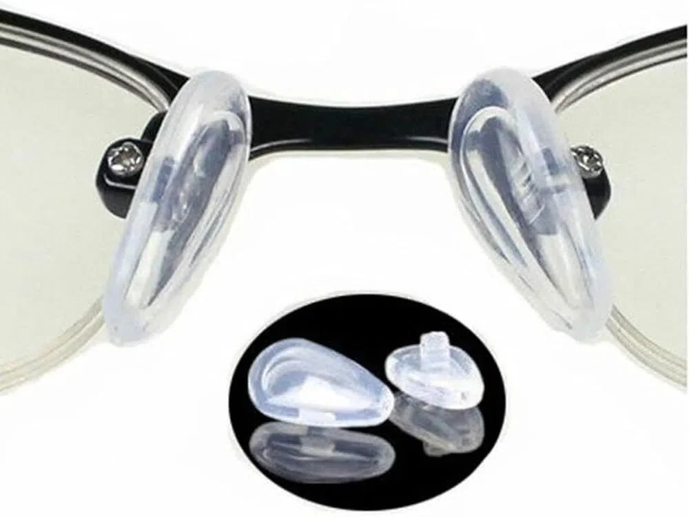 Seek Optics Frame Accessories Clear Nosepads for Metal Sunglasses and Eyeglasses 2